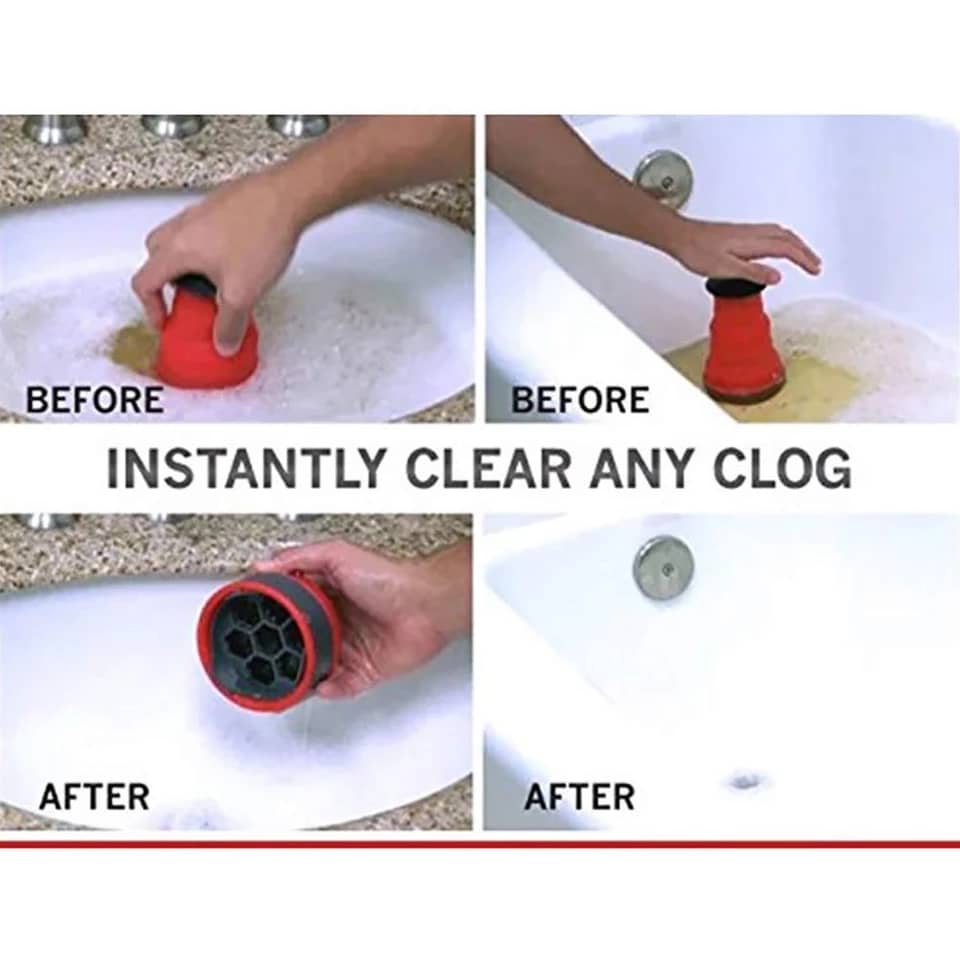 Sink Blaster Drain Unclogging Tool